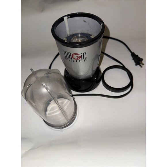 PARTS Magic Bullet Blender 1 Assorted Cup NO Lid 2 Black Rings BASE NOT WORKING - Picture 4 of 5